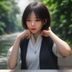 影评编辑陈雅琳头像，年轻女性，电影院背景，专注女演员职业路径研究